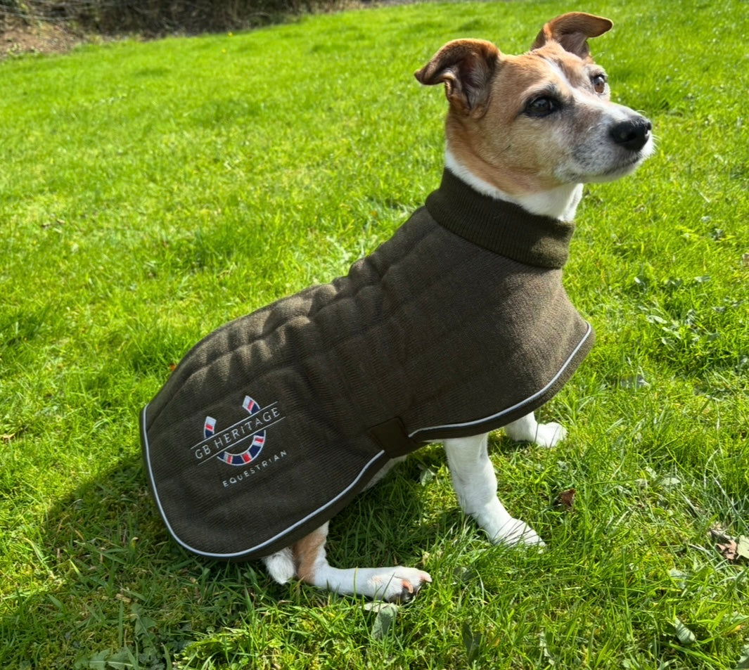 Therma Dry Dog Coat Like Thermatex - Lansdown - Blue - Green - Forest Green - Red Available