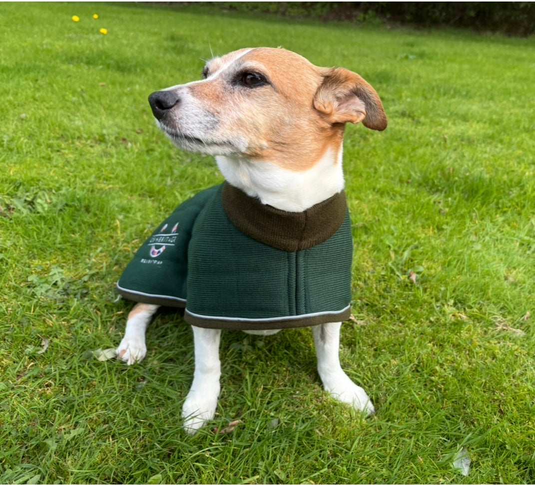 Therma Dry Dog Coat Like Thermatex - Lansdown - Blue - Green - Forest Green - Red Available