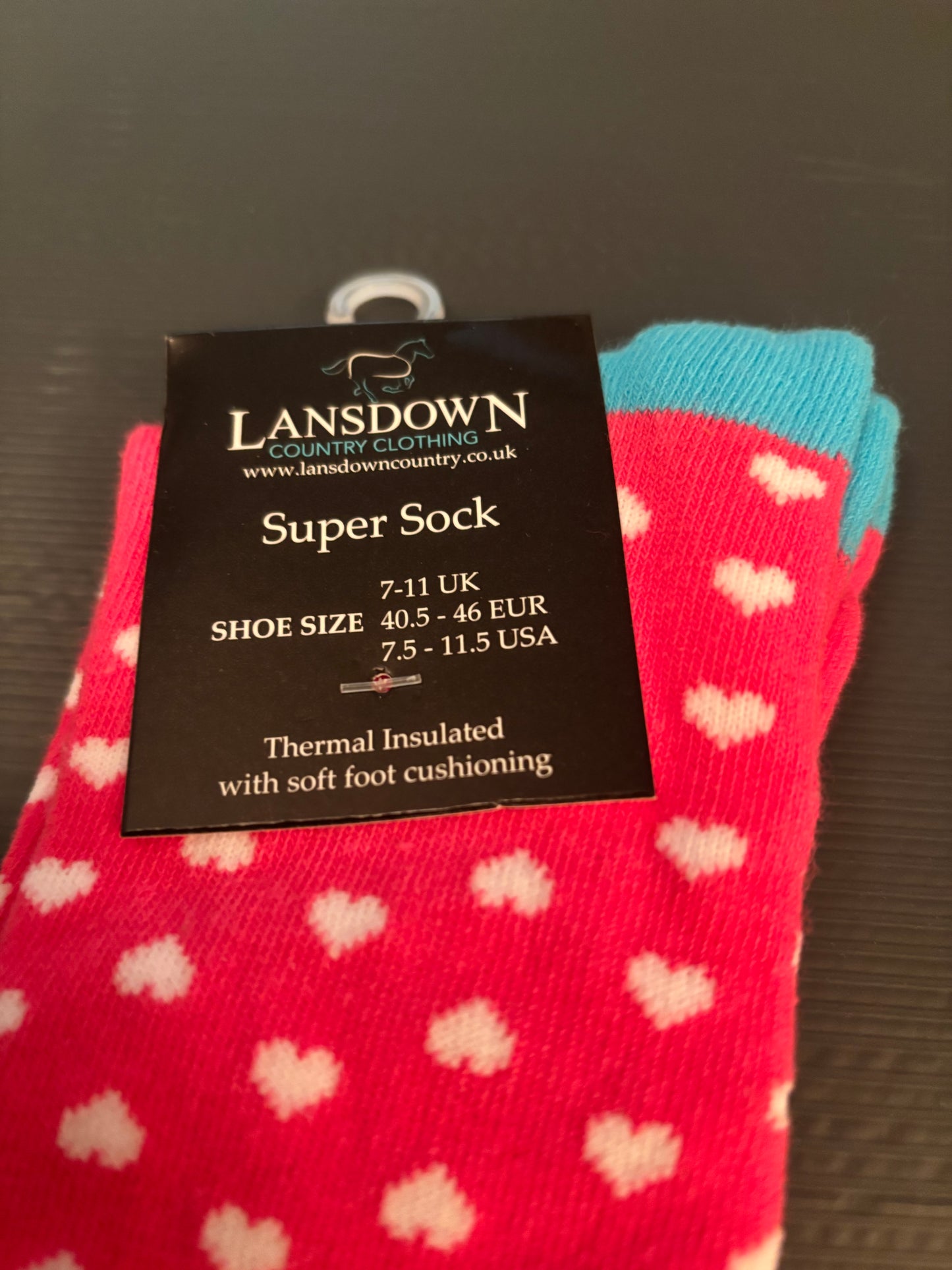 Socks Ankle Length Size 7 - 11 - Lansdown Thermal Insulated Super Sock