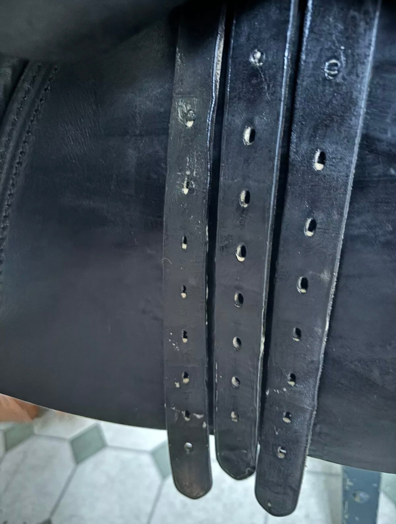 ZPL08 - Black Cliff Barnsby GP Saddle 17.5" Medium Fit