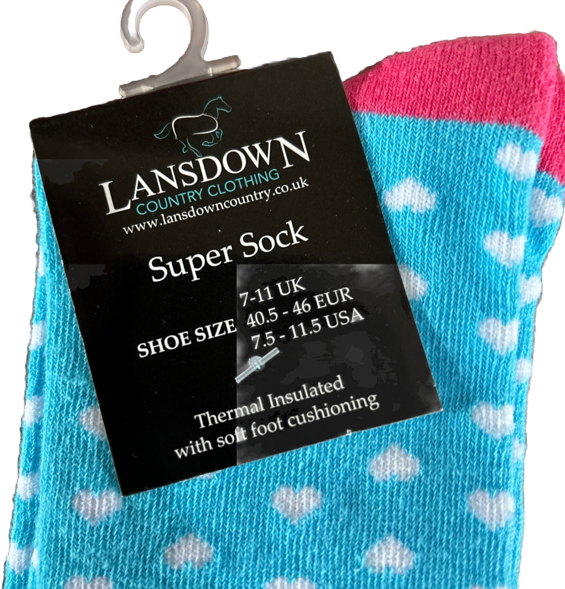Socks Ankle Length Size 7 - 11 - Lansdown Thermal Insulated Super Sock