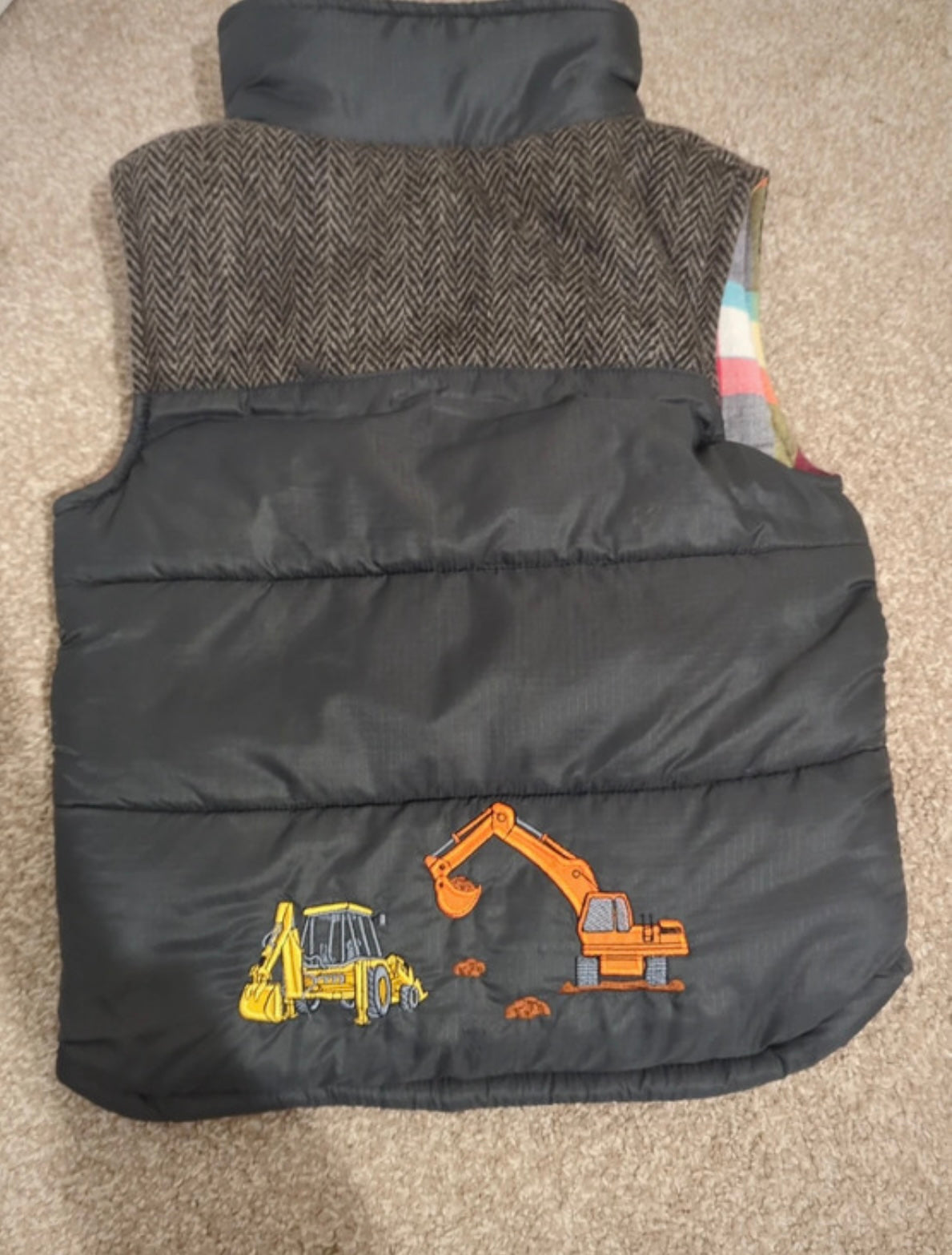 Shire Classics Child's Embroidered JCB Gilet Bodywarmer