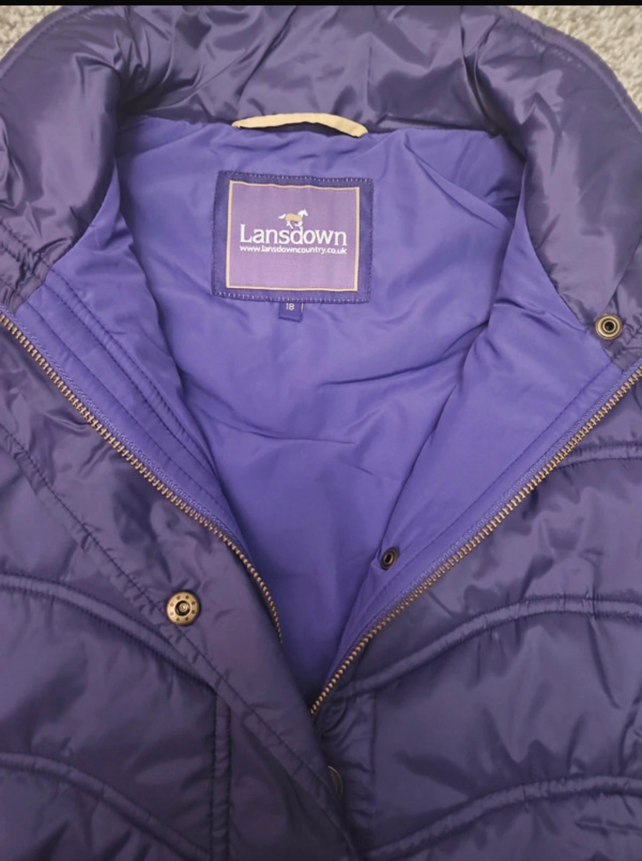 Lansdown Gilet Purple - Size 20