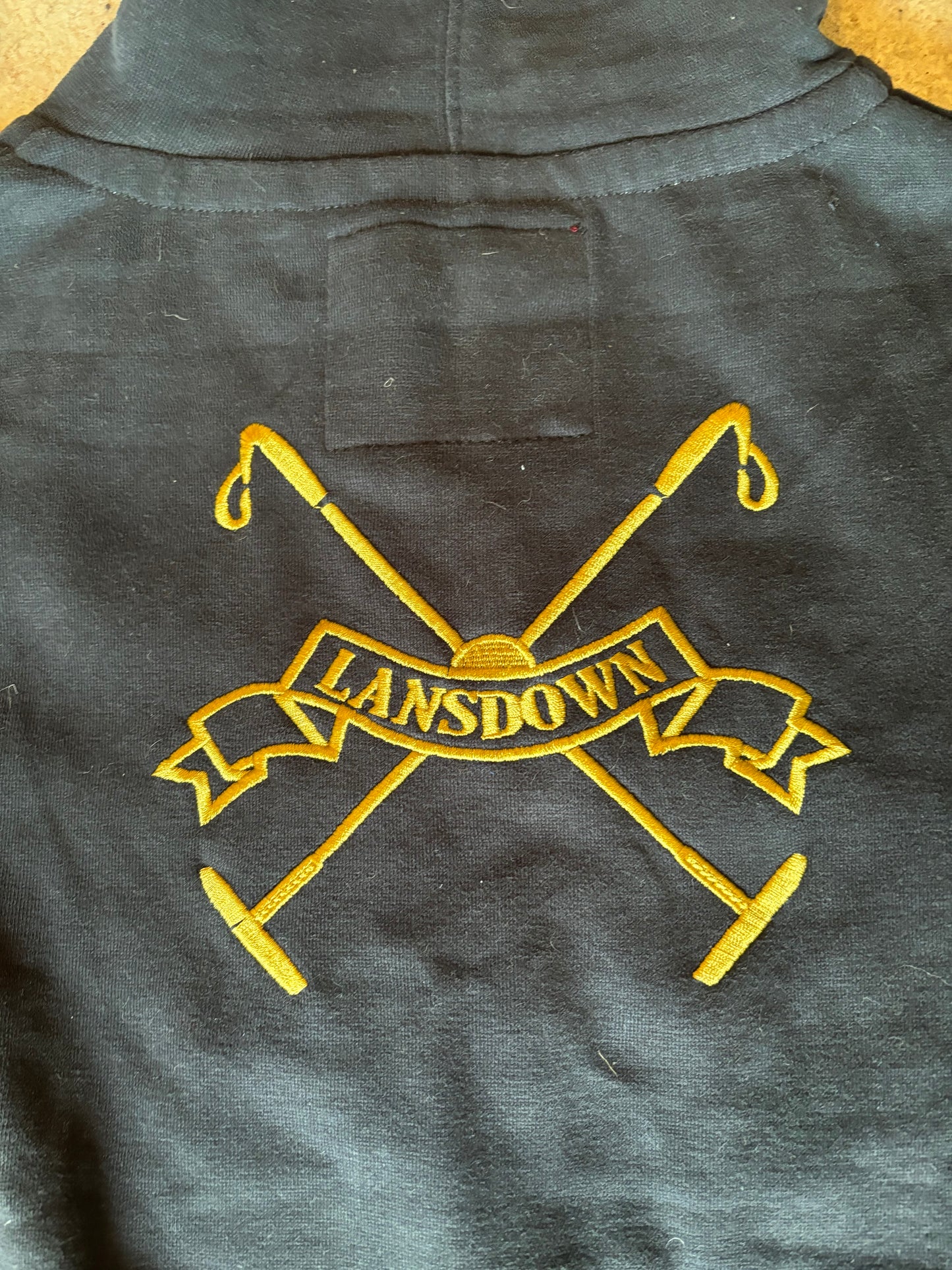 Hoodie - Lansdown Polo Club Navy Size 8