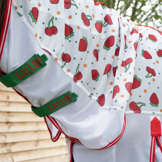 Horse Combo Fly Rug - Gallop Berries and Cherries