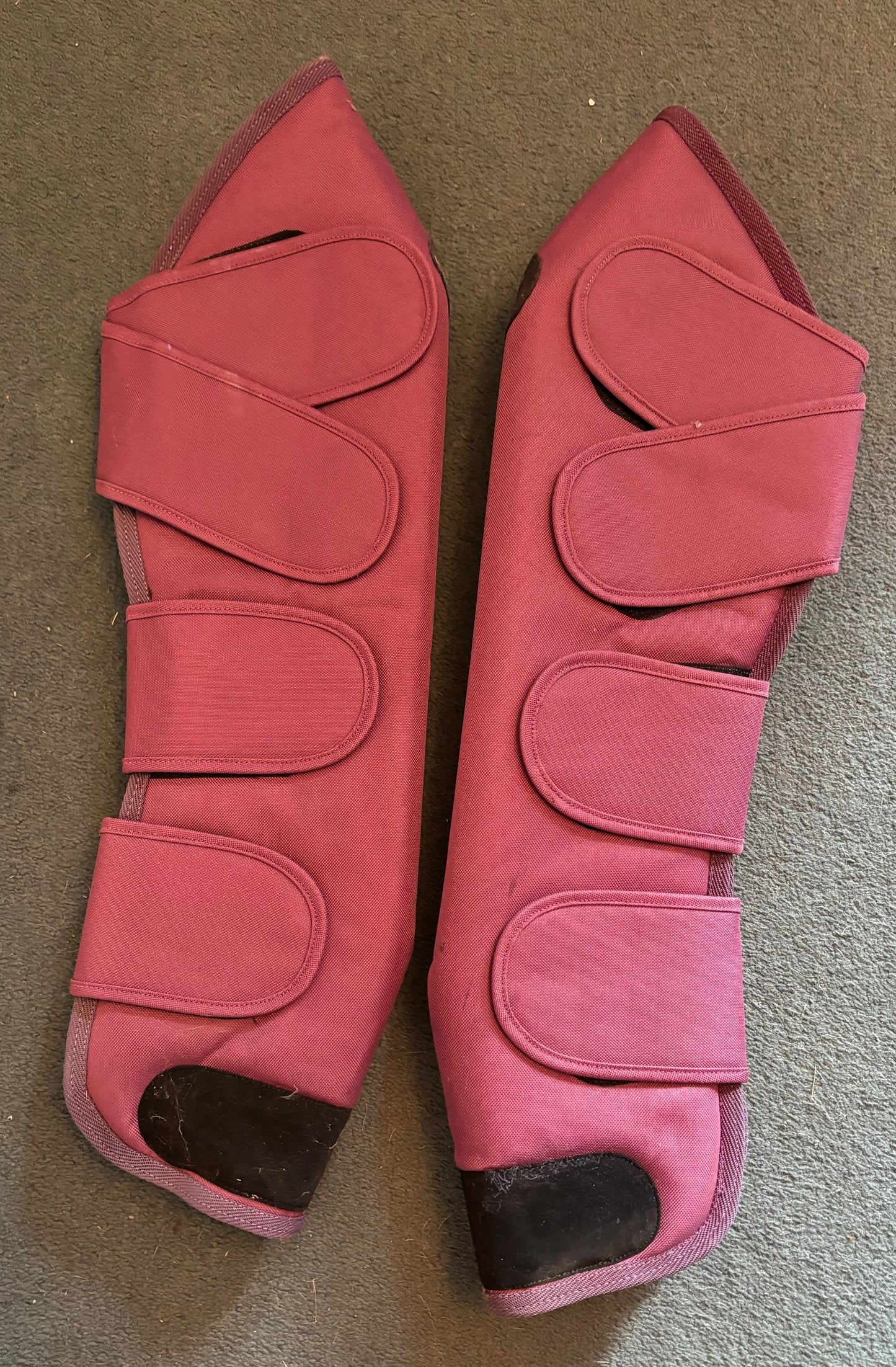 ZPL04 - Set of Olympian Travel Boots - Mauve Pony