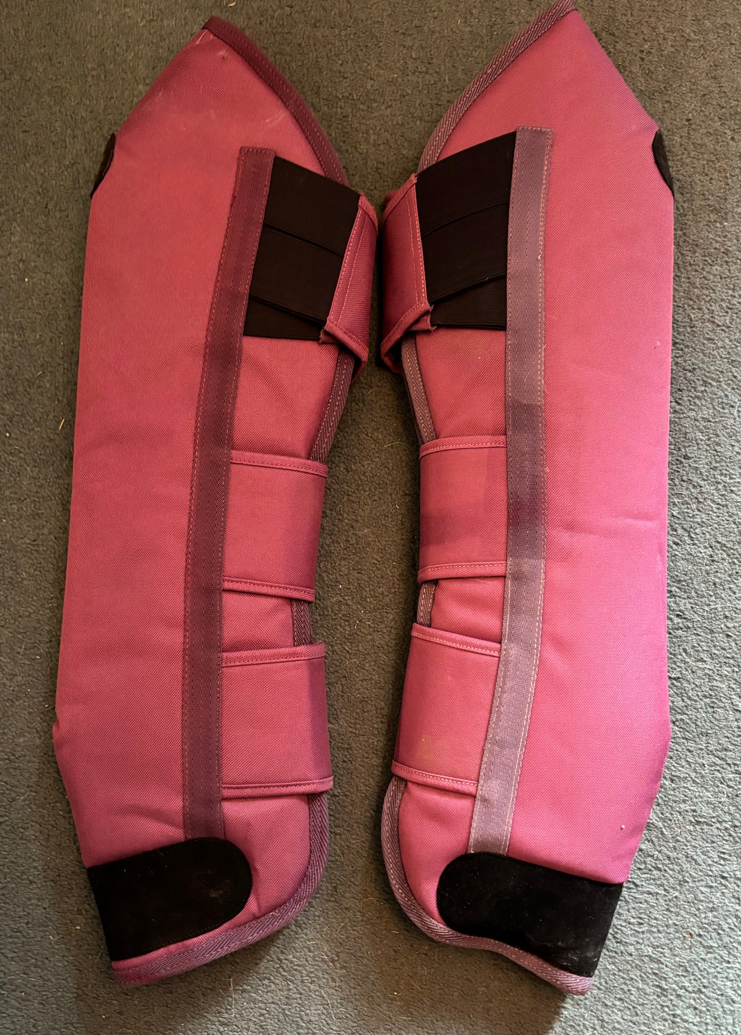 ZPL04 - Set of Olympian Travel Boots - Mauve Pony