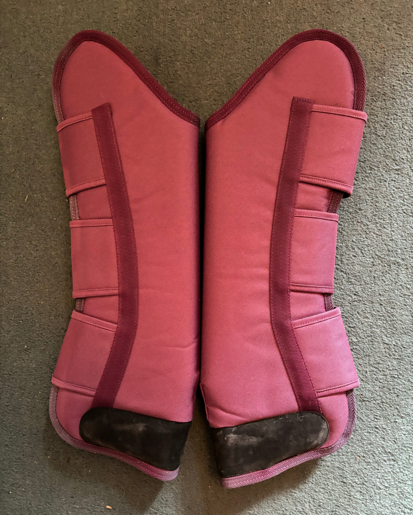 ZPL04 - Set of Olympian Travel Boots - Mauve Pony