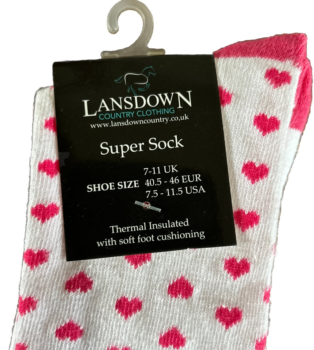 Socks Ankle Length Size 7 - 11 - Lansdown Thermal Insulated Super Sock