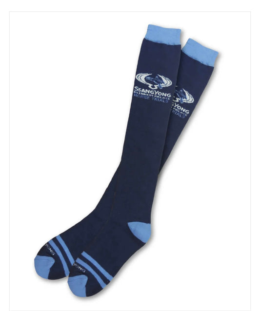 Socks Knee Length Size 4 - 7   Lansdown SsangYong Blenheim Palace Horse Trials