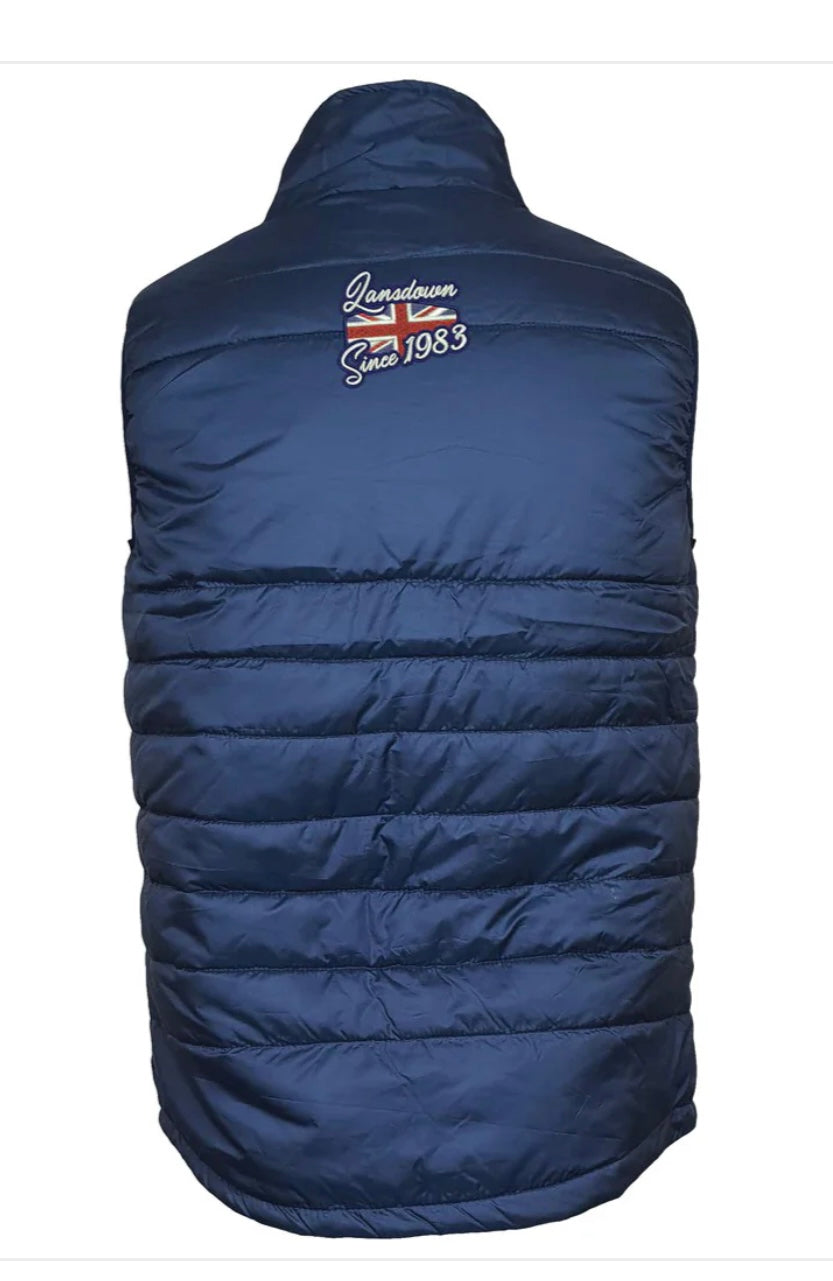 Lansdown SsangYong Blenheim Palace Horse Trials Eventing Gilet - Size M Navy