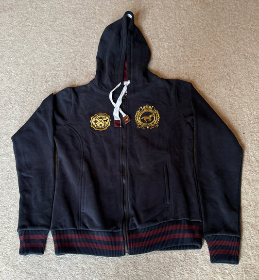 Hoodie - Lansdown Polo Club Navy Size 8