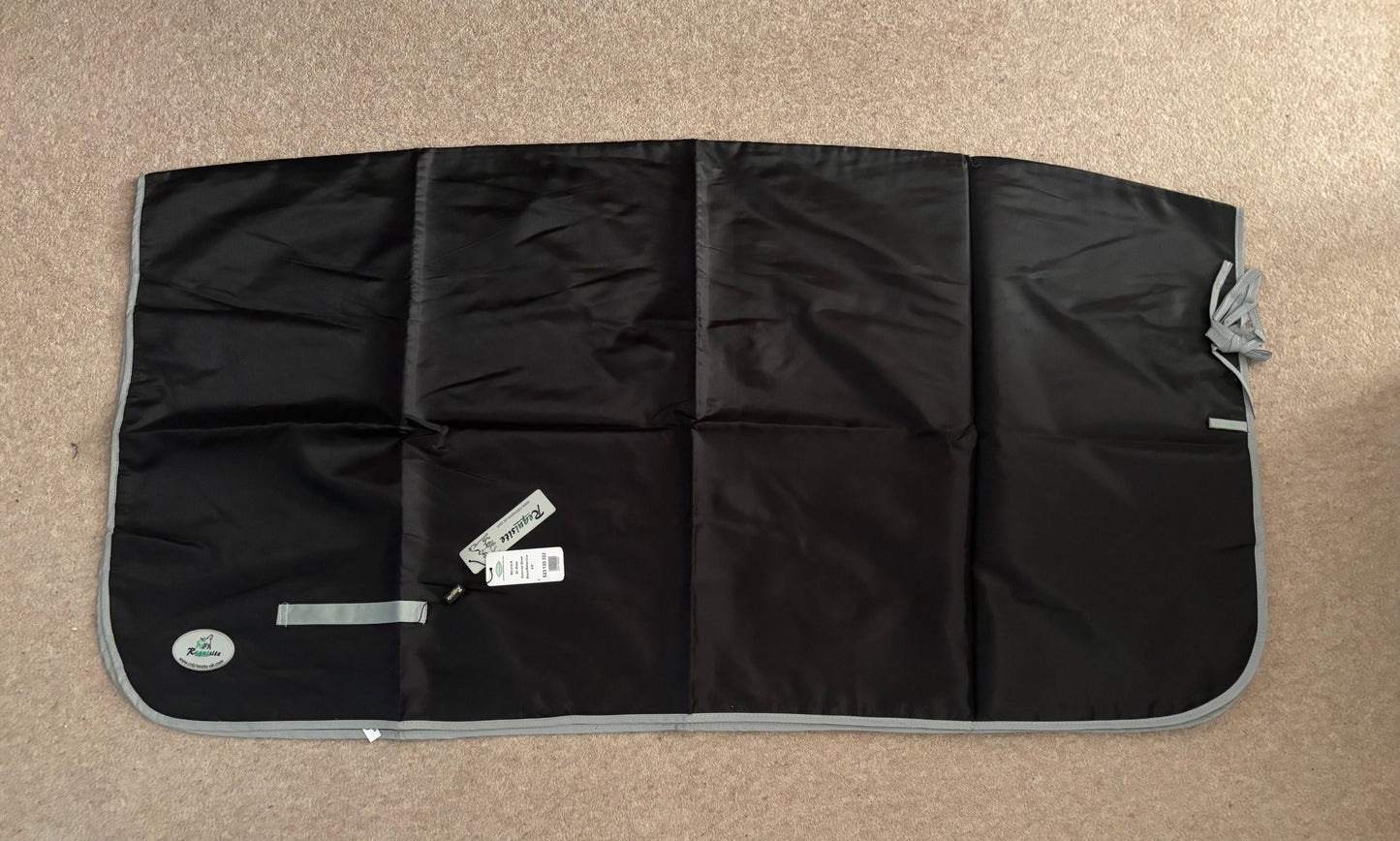 Requisite Dri Rider Exercise Sheet - Black Reflective 4'6"