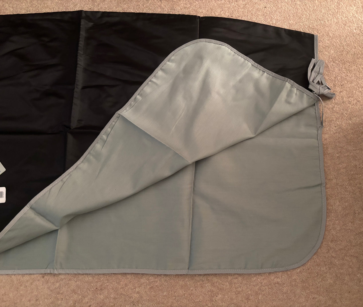 Requisite Dri Rider Exercise Sheet - Black Reflective 4'6"