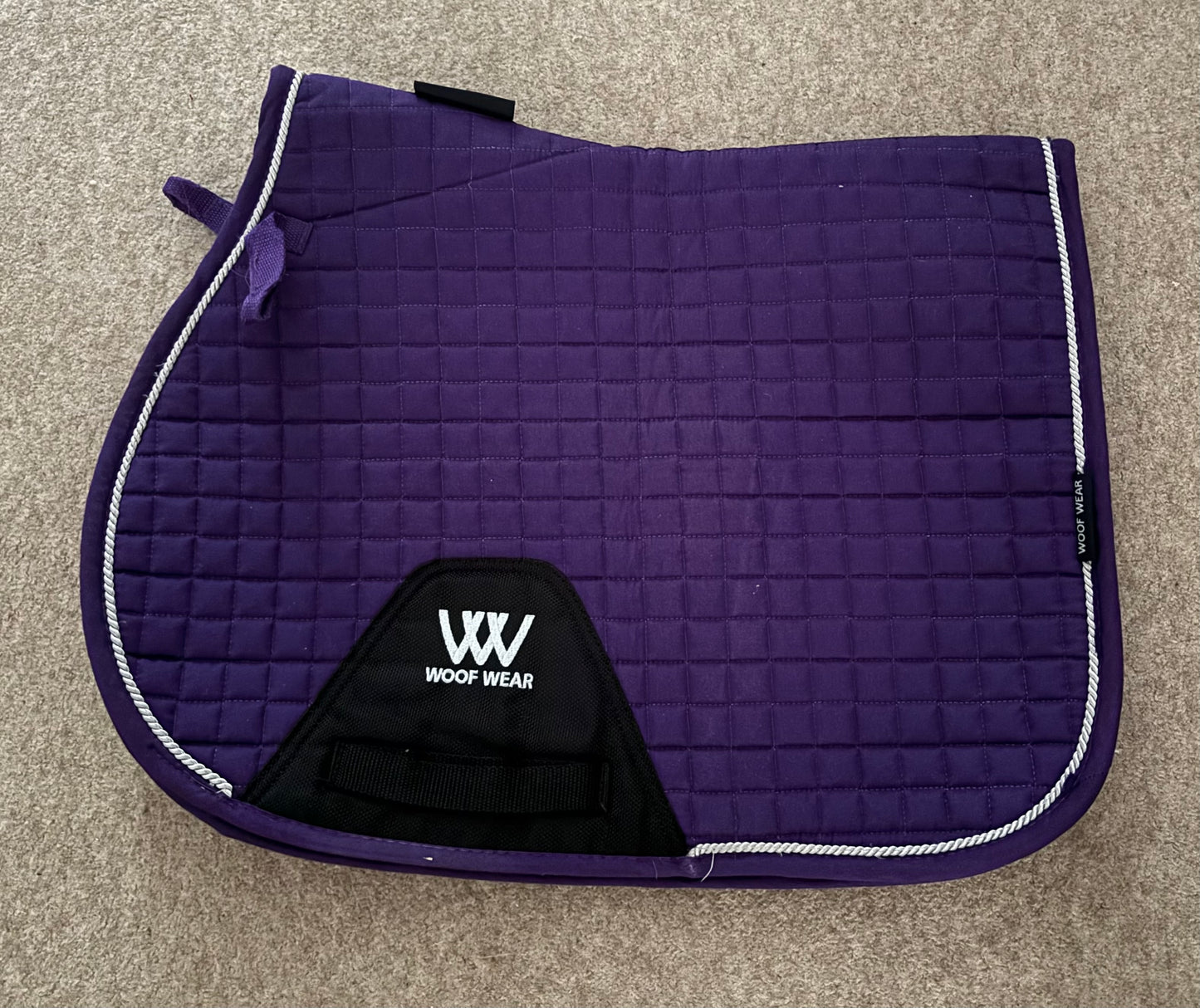 ZPL26 - PRELOVED - Woof Wear Saddle Cloth Pad Numnah Ultra Violet - GP Pony Small