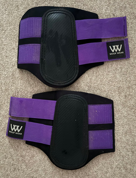 ZPL27 - PRELOVED - Woof Wear Club Brushing Boot - Ultra Violet - Pony S