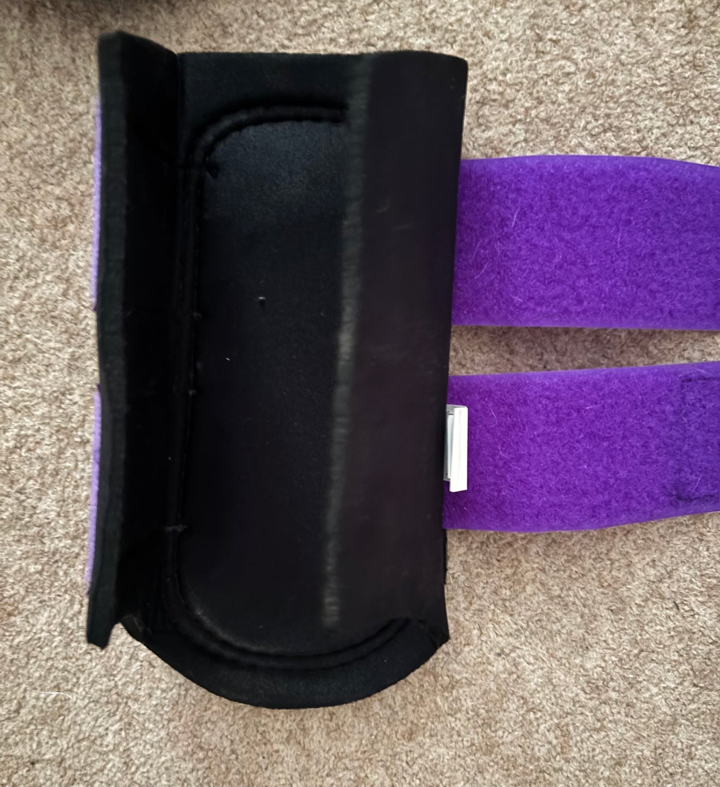 ZPL27 - PRELOVED - Woof Wear Club Brushing Boot - Ultra Violet - Pony S