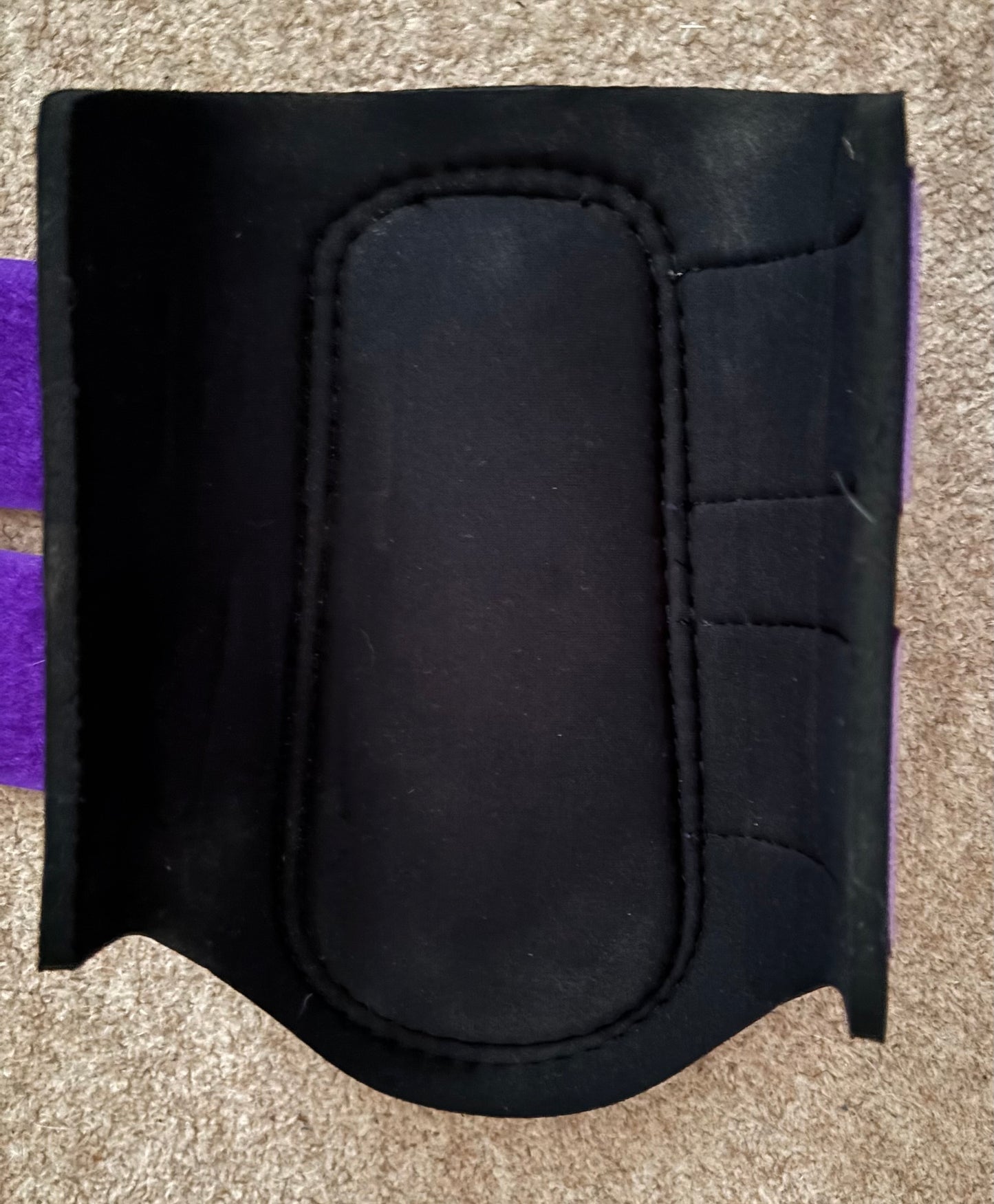 ZPL27 - PRELOVED - Woof Wear Club Brushing Boot - Ultra Violet - Pony S